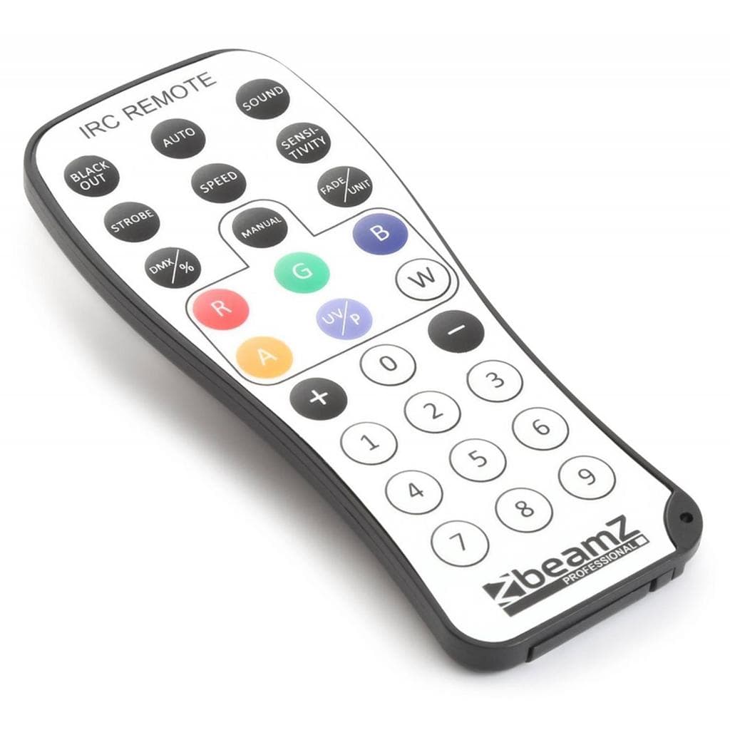 Éclairage Beamz Derby 6X3W RGBAWP DMX