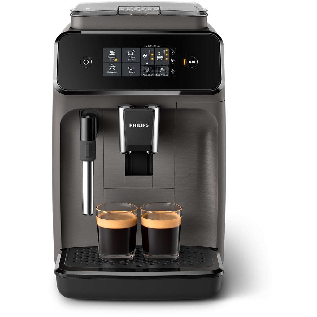 Expresso avec broyeur Sans capsules Philips Série 1200 EP1200/00 PHI1200 18,0000L - Noir