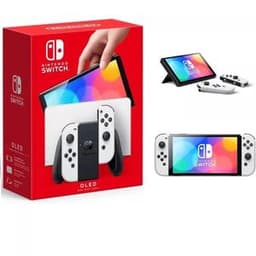 Switch OLED 64Go - Blanc/Blanc