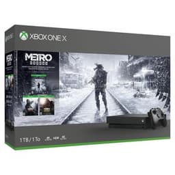 Xbox One X 1000GB - Noir + Metro Exodus + Metro Last Light Redux + Metro 2033 Redux