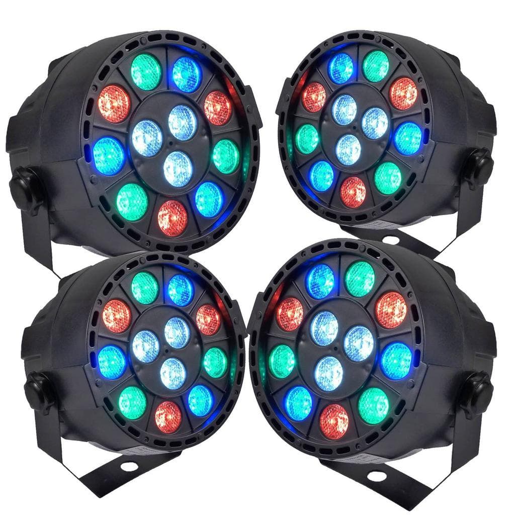 Projecteur Ibiza Light Mini Par RGBW LED