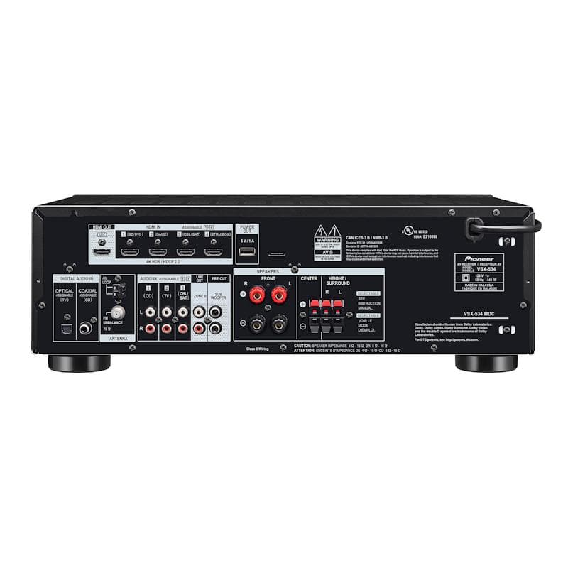 Amplificateur Pioneer VSX534B