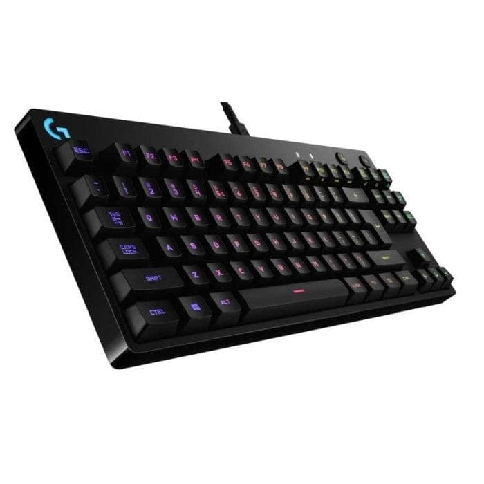Clavier Logitech QWERTY rétroéclairé G PRO X TKL GX Red Linear