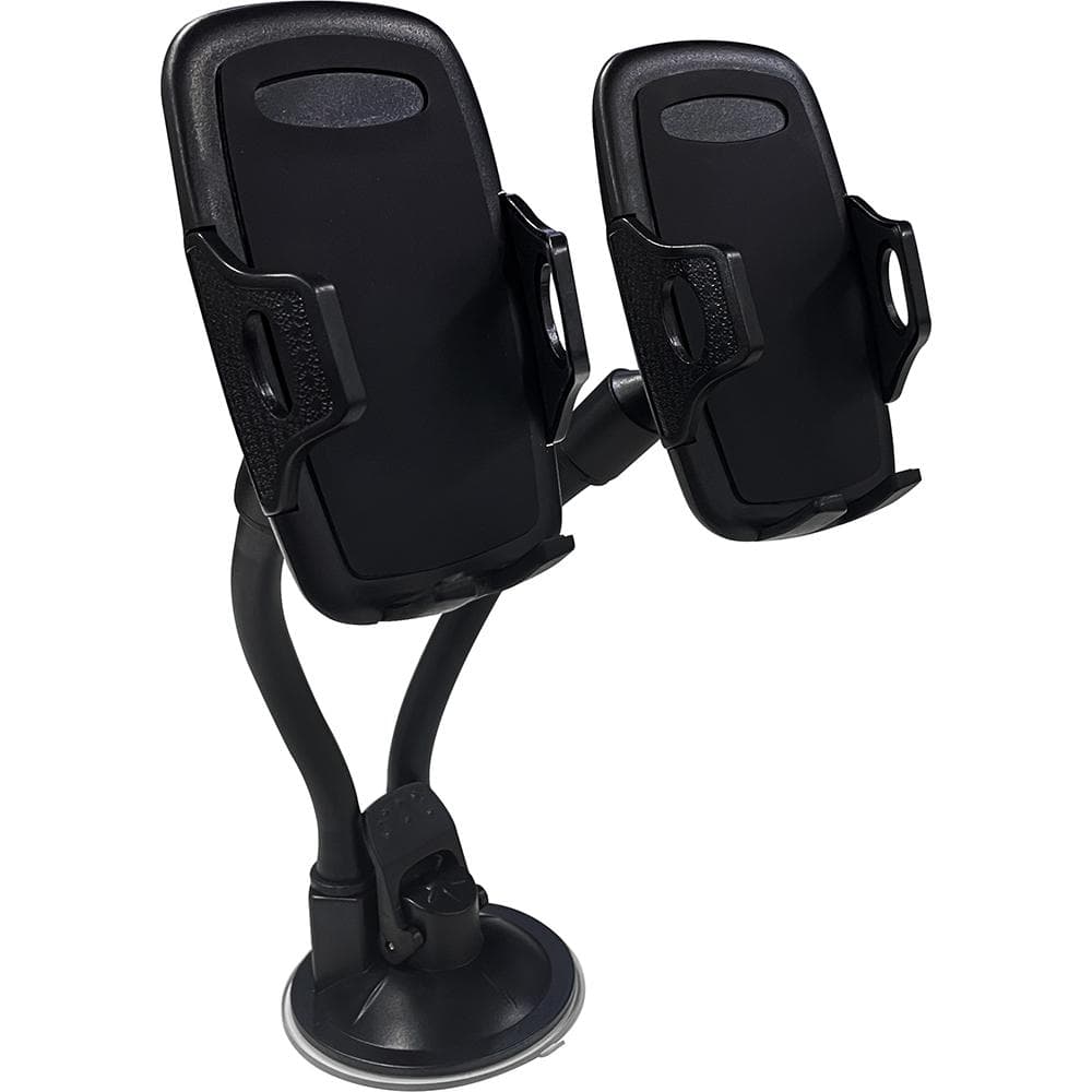 Stabilisateur Bigben Connected Support Voiture Pare-brise 2 en 1 Maintien clip ajustable Noir Bigben