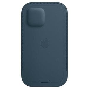 Coque en cuir Apple iPhone 12 mini - Magsafe - Cuir Bleu