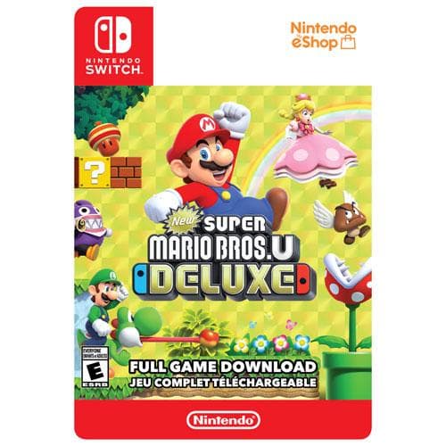 Switch 32GB - Gris + Super Mario Bros U Deluxe