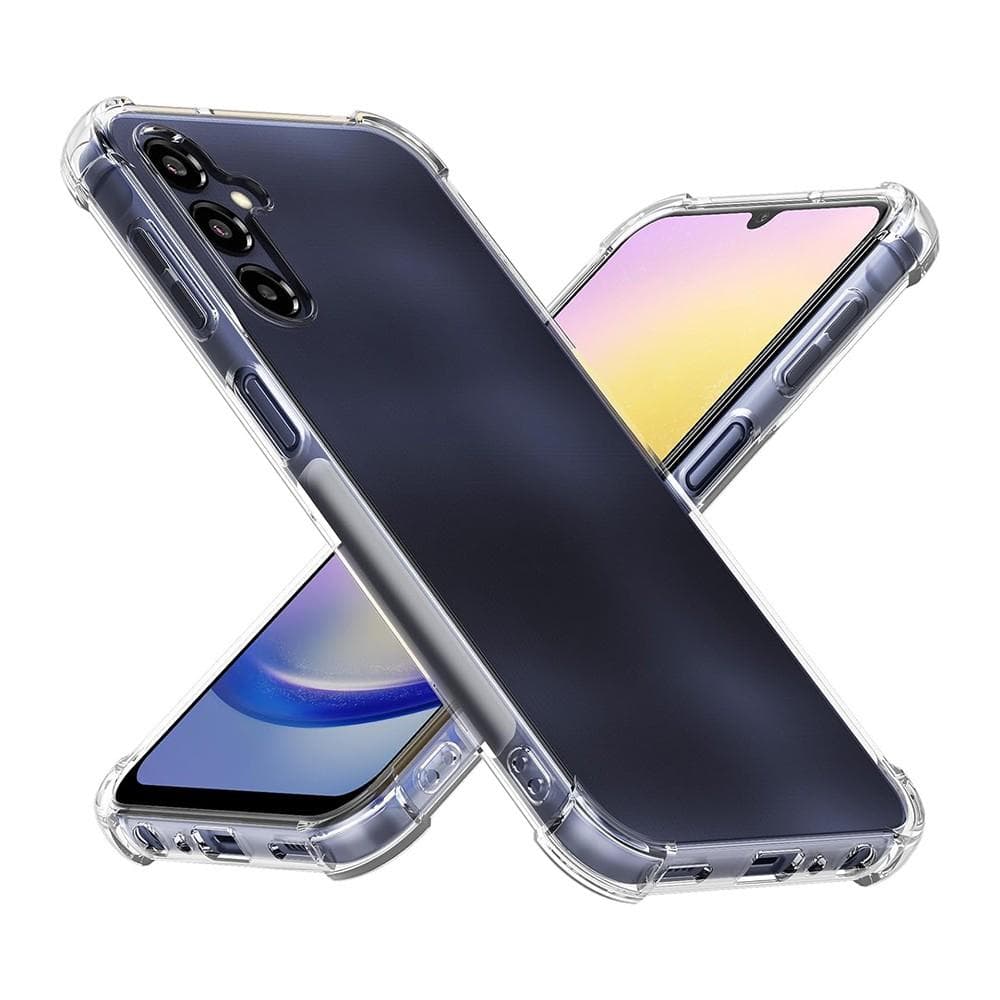 Coque Galaxy A55 et 2 écrans de protection - TPU - Transparent