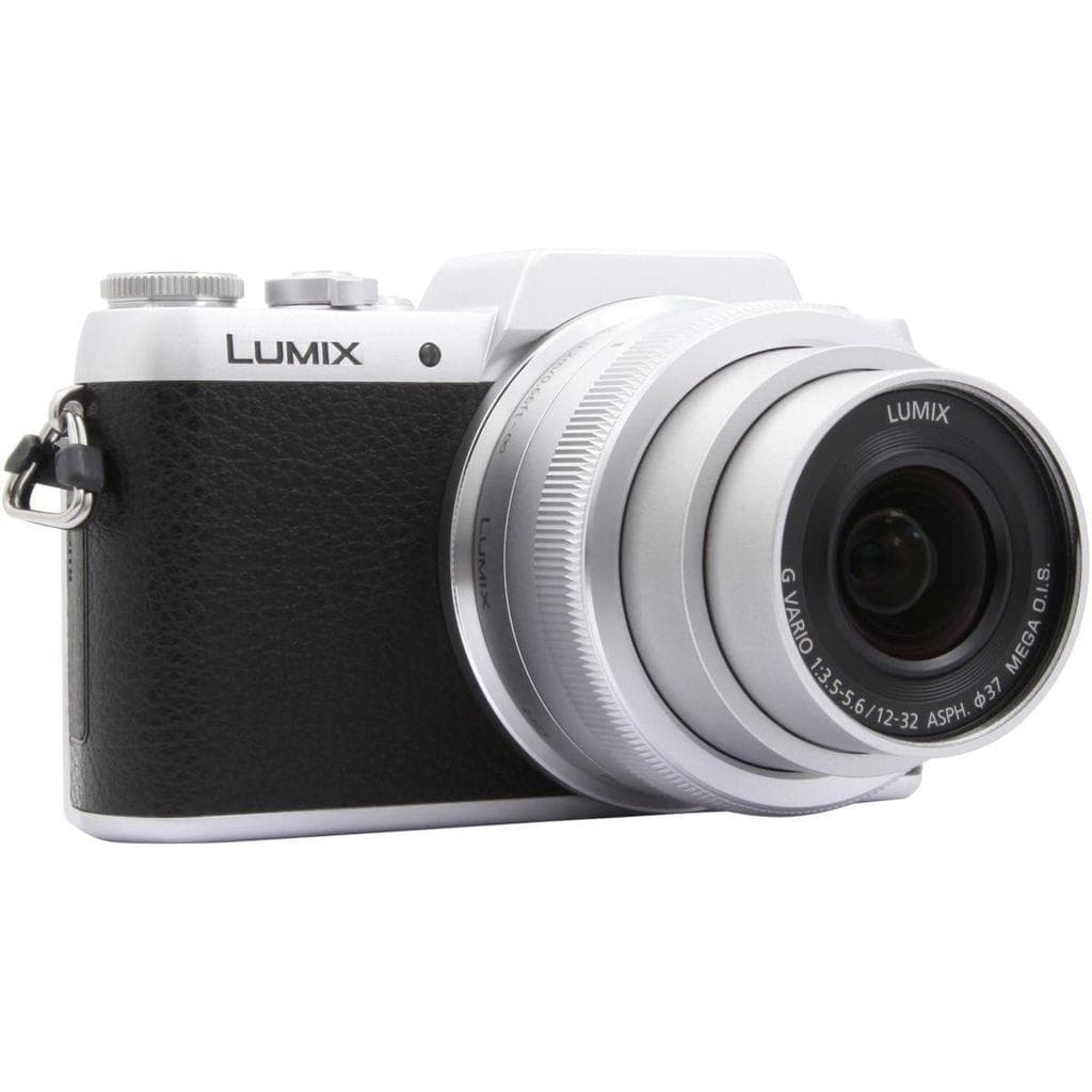 Lumix G DMC-GF7 - Argent/Noir + Panasonic Lumix G.Vario 12-32mm f/3.5-5.6 ASPH MEGA OIS f/3.5-5.6