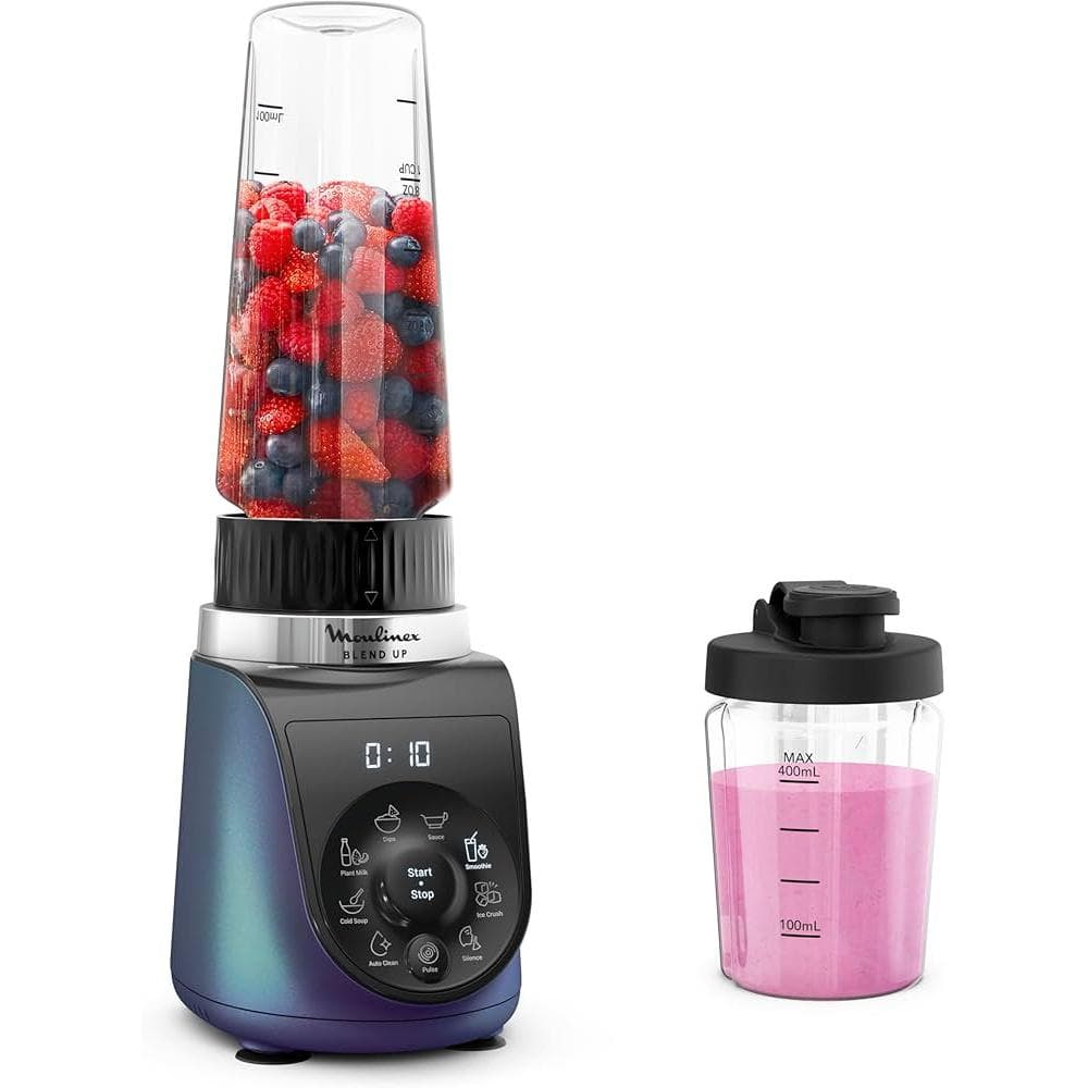 Blender Mixeur Moulinex LM19 0,85L - Bleu