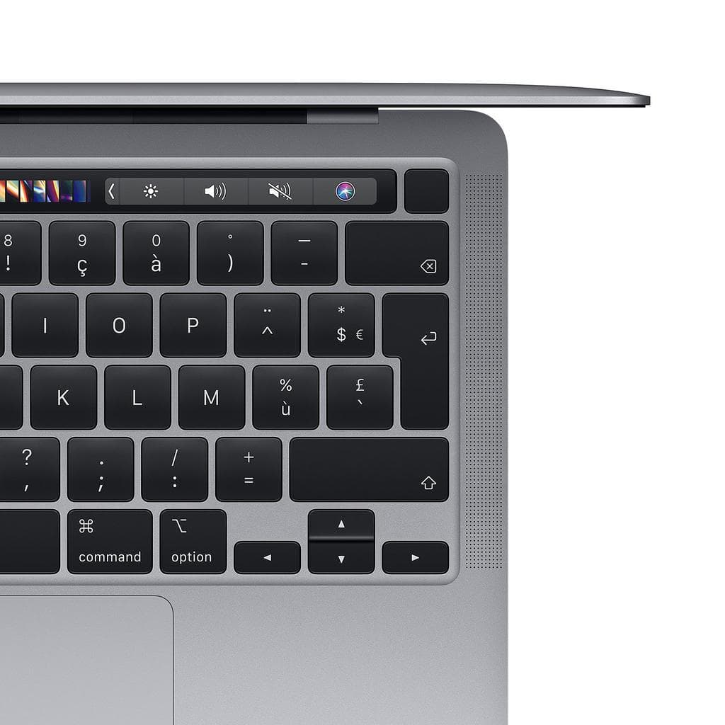 MacBook Pro 13" (2020) - Apple M1 avec CPU 8 cœurs et GPU 8 cœurs - 16Go RAM - SSD 2000Go - Écran standard - QWERTY - Néerlandais