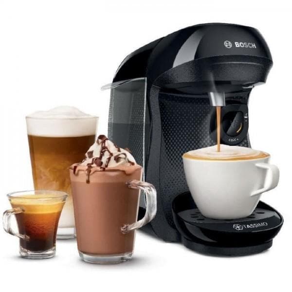 Cafetière expresso combiné Compatible Tassimo Bosch TAS1002N L - Noir