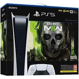 PlayStation 5 Digital 825GB - Blanc + Modern Warfare II