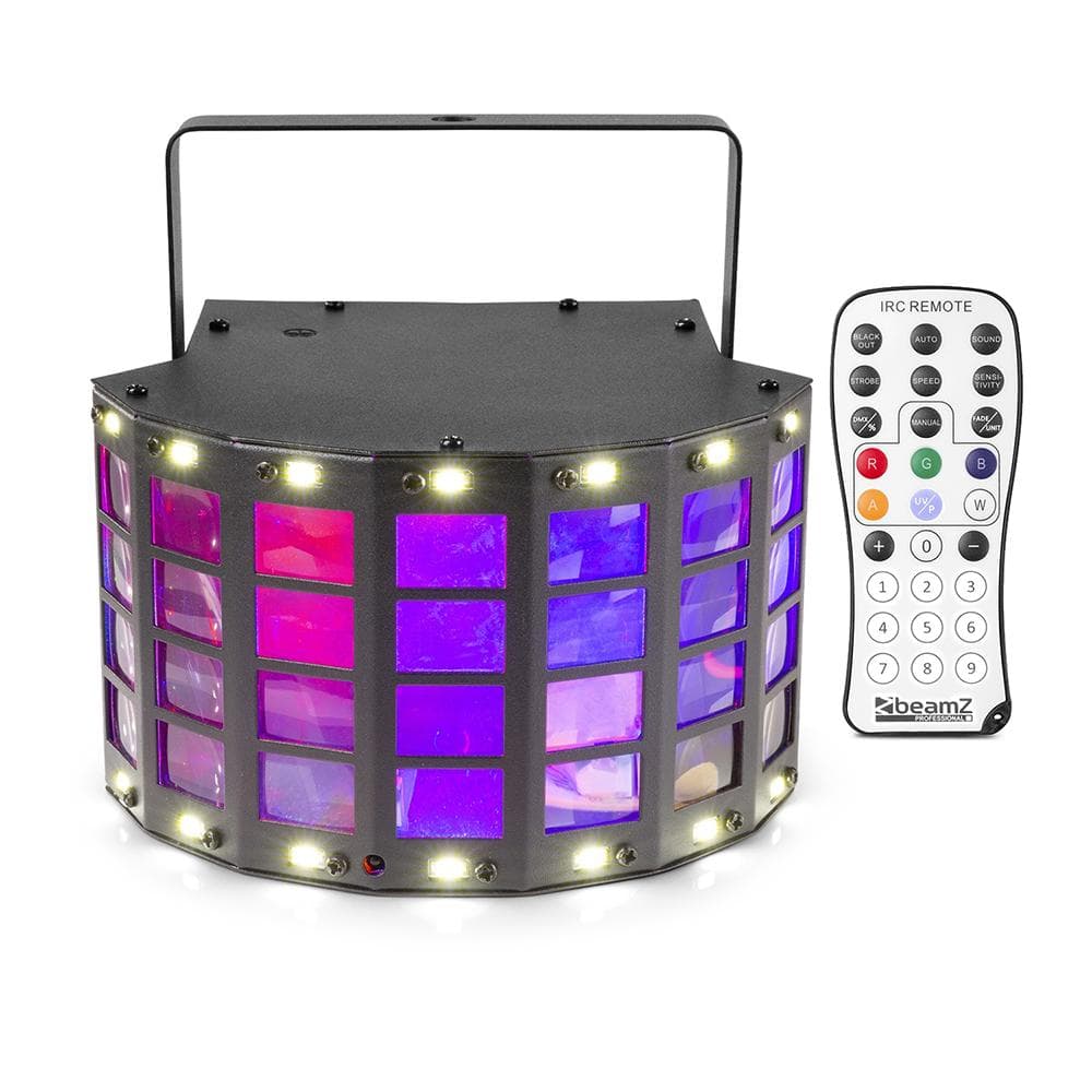 Éclairage Lytor Lot de 4 jeux de lumière effet 2 DERBY à 4 LEDs RGBW + Etriers fixations + 2 Astro SUNMAGIC RVB