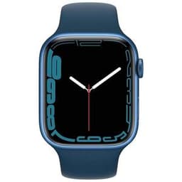 Apple Watch (Series 6) 2020 GPS + Cellular 44 mm - Aluminium Bleu - Boucle sport Bleu