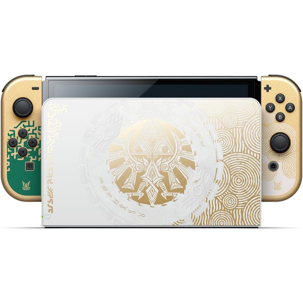 Switch OLED 64GB - Blanc - Edition limitée Zelda Tears Of The Kingdom