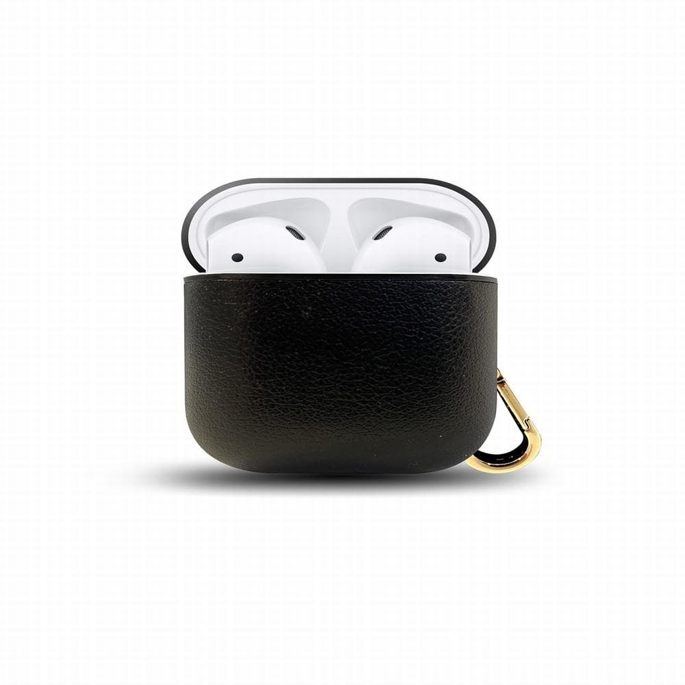 Étui de protection AirPods 1 / AirPods 2 - Polyuréthane thermoplastique (TPU) - Noir