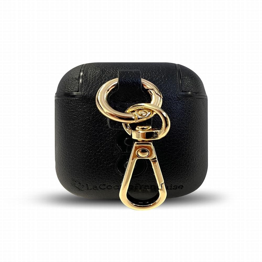 Étui de protection AirPods 1 / AirPods 2 - Polyuréthane thermoplastique (TPU) - Noir