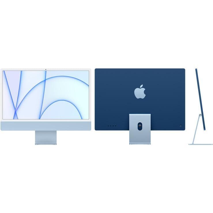 iMac 24" (2021) Apple M1 - 256 Go SSD - 8 Go QWERTY - Italien