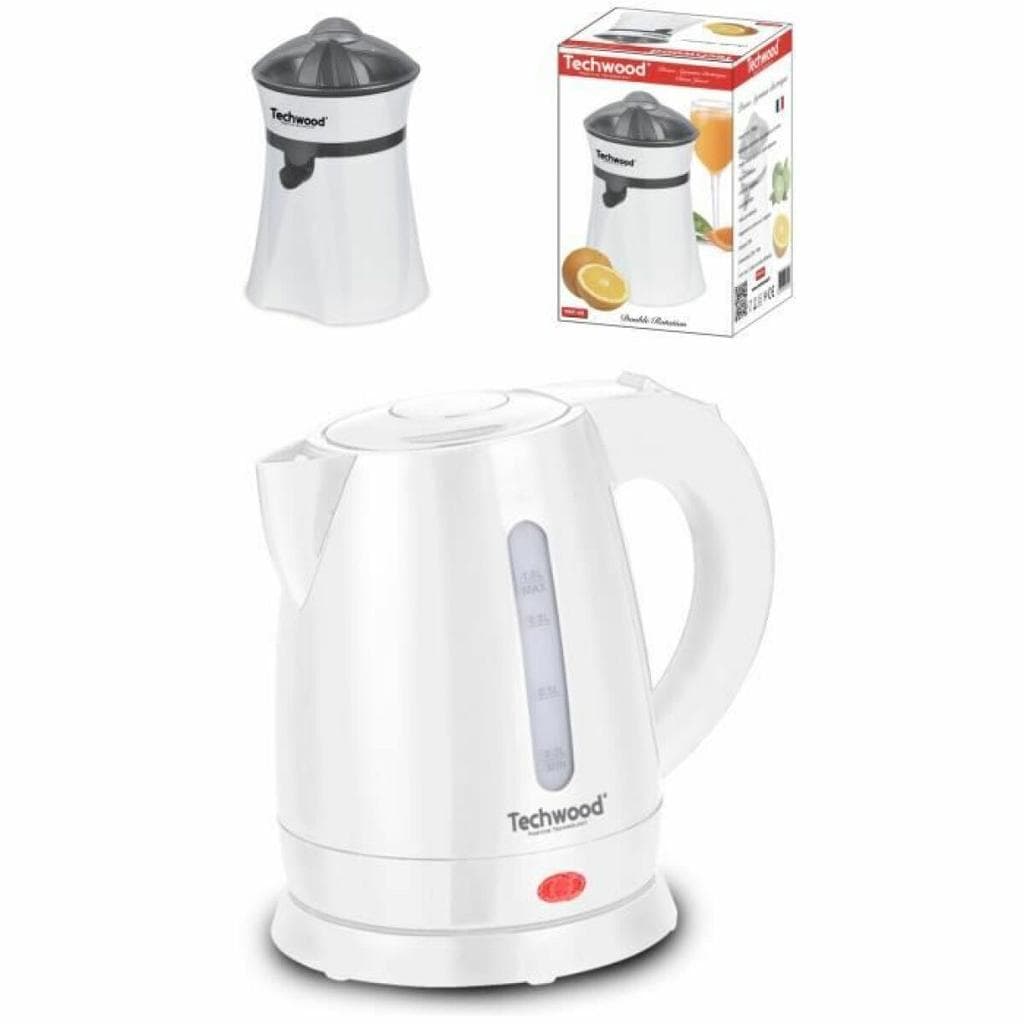 Techwood TB-1023 Blanc 1,7000L - Bouilloire électrique
