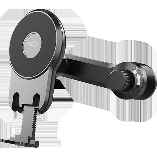Stabilisateur Support Voiture Ventilation Bras rotatif MagSafe Maintien magnétique Noir + Garantie à vie Force Power Lite