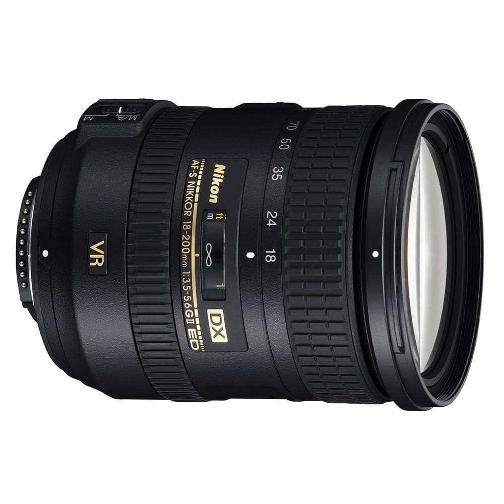 Objectif Nikon AF-S DX Nikkor 18-200mm f/3.5-5.6G ED VR II Nikon F 18-200mm f/3.5-5.6