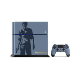 PlayStation 4 1000Go - Bleu - Edition limitée Uncharted 4 + Uncharted 4