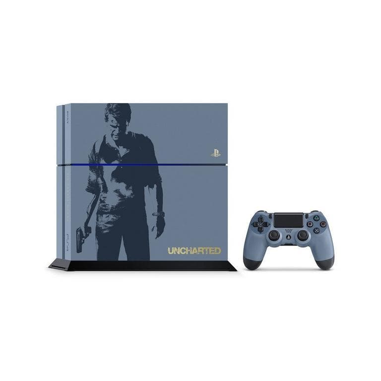 PlayStation 4 1000Go - Bleu - Edition limitée Uncharted 4 + Uncharted 4