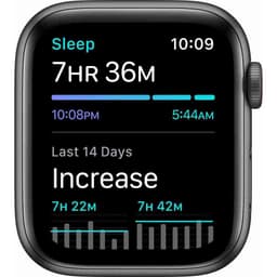 Apple Watch SE Series 1 (2020) - (bracelet non inclus) - GPS + Cellular 40 mm - Gris sidéral Aluminium