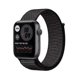 Apple Watch Series 6 (2020) GPS + Cellular 44 mm - Aluminium Gris sidéral - Boucle sport Noir