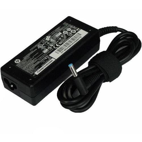HP original datorladdare 65 Watt bluetip 4.5x3.0mm med strömkabel (beg)