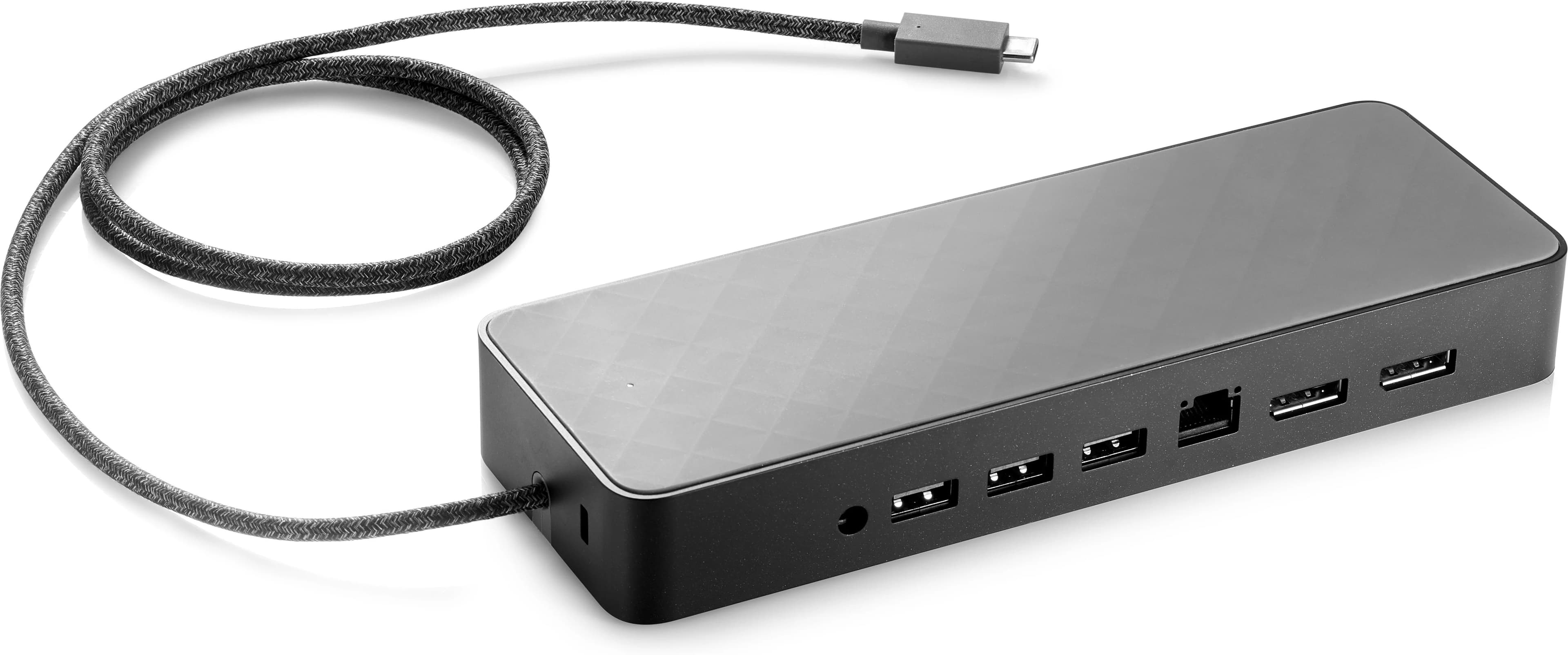 HP USB-C Dock universell dockningsstation med stöd för 2 skärmar NO AC (beg)