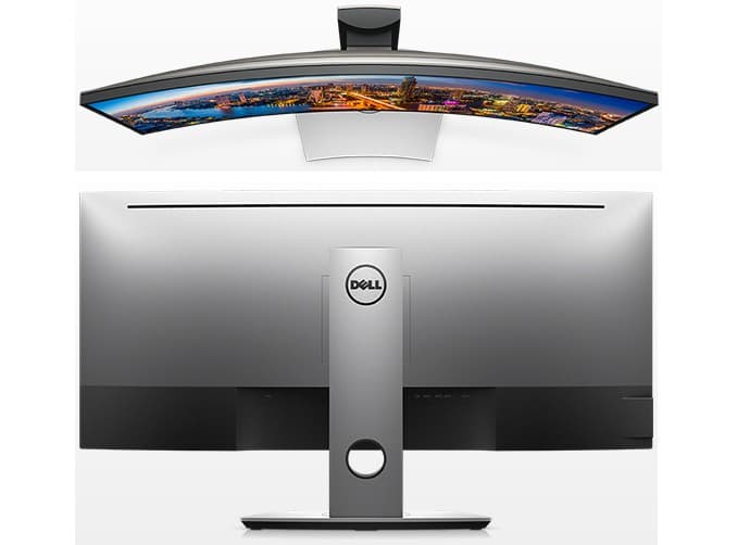 Dell UltraSharp U3417W 34" välvd IPS-skärm 3440 x 1440 DP/HDMI/MDP