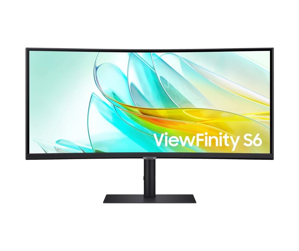 Samsung S34A650UXU 34" välvd skärm med USB-C 90W Power Delivery 3440 x 1440
