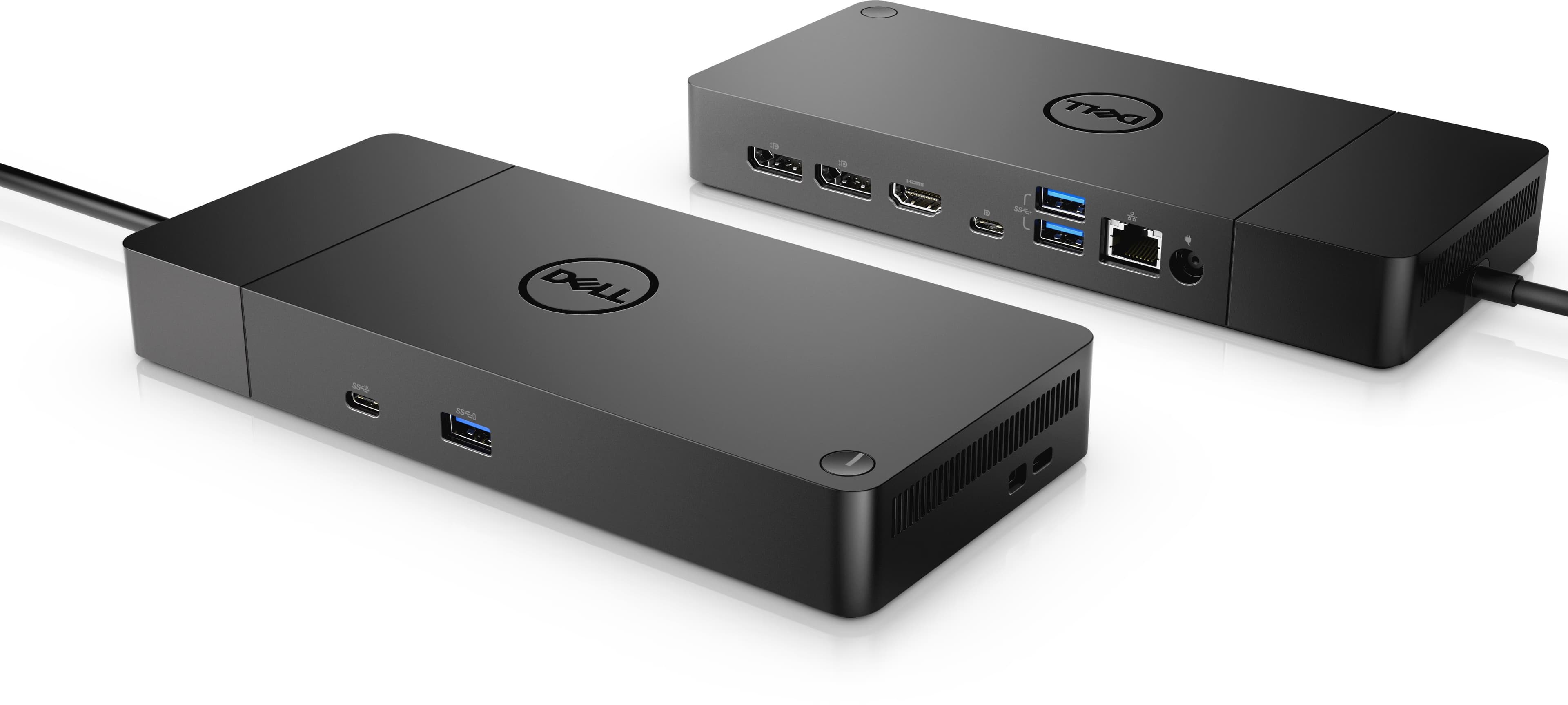 Dell USB-C universell dockningsstation WD19S med stöd för 2 skärmar inklusive 130W laddare
