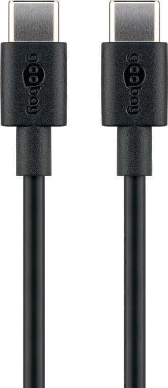 USB-C till USB-C laddkabel och synkkabel (beg) (5 meter)