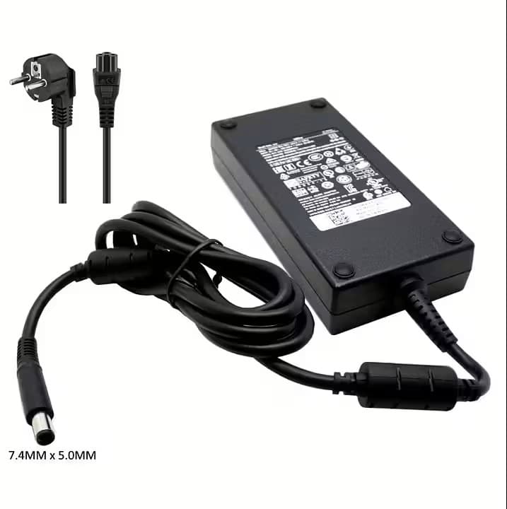 Dell original 180W datorladdare 7.4 x 5.0 mm (beg)