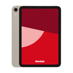 iPad mini 8.3" (2021) (6.gen) - 256 GB - Vit - Wi-Fi - Grade C