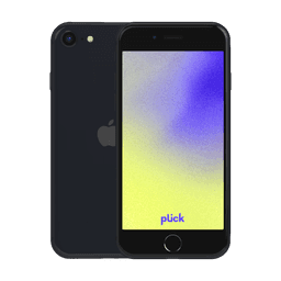 iPhone se (2022) - 64 GB - Svart - Grade A