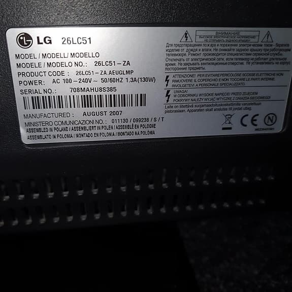 LG 26LC51