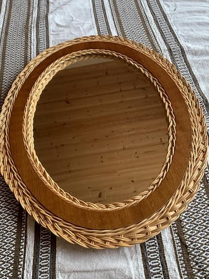 Spegel i rotting, bricka mm