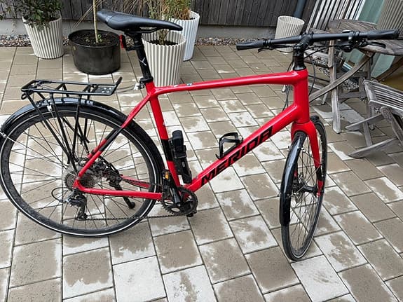 Merida Speeder 200 - herrcykel hybrid L bra pendlingscykel
