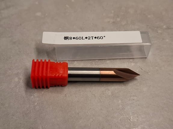 Pinnfräs 8x60 60°