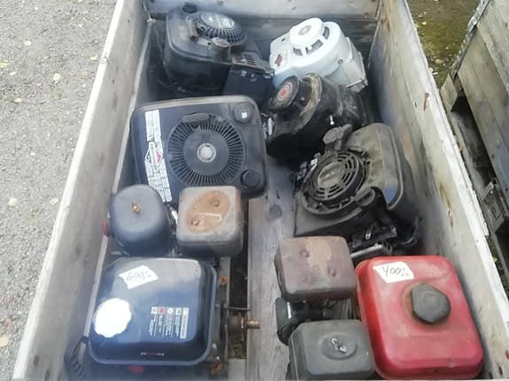Motor åkgräsklippare, Snöslunga, beg.