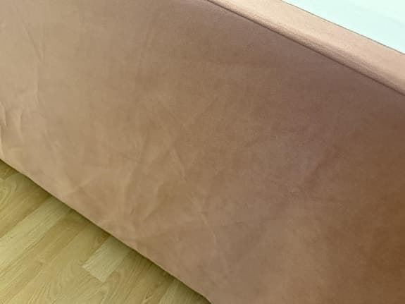 Sängkappa. Gammalrosa. 180 cm