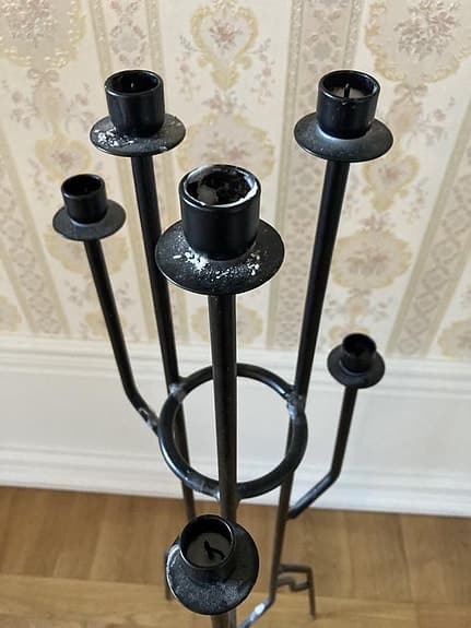 Ljusstake hög