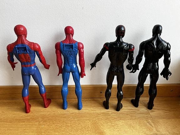 Marvel Titan Hero Series – 4 st actionfigurer 30 cm