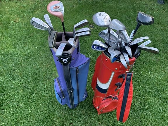 Golfklubbor för nybörjare dam o herr.
