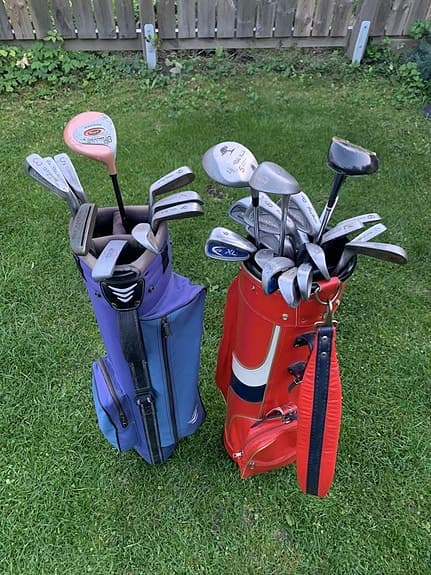 Golfklubbor för nybörjare dam o herr.