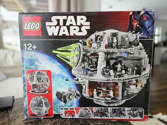Lego 10188 Death Star kartong