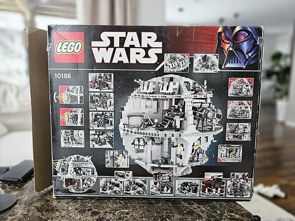 Lego 10188 Death Star kartong